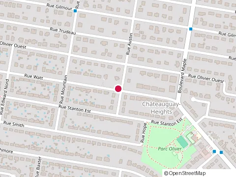 Location of Madv Construction at 76 Rue Watt, Châteauguay