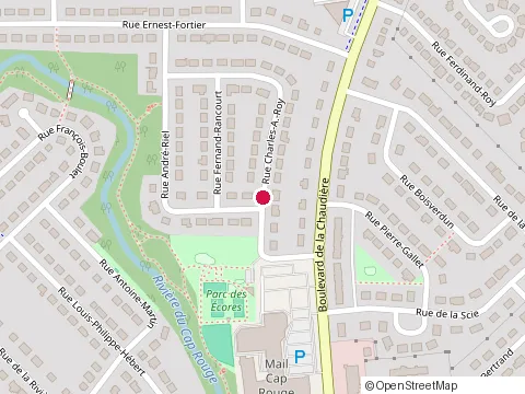 Location of Magazine Vivre at 4020 Rue Charles-A.-Roy, Québec