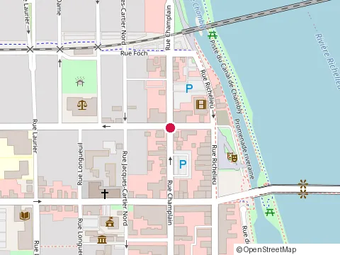 Location of Magik Maestro at 222 Champlain Rue, Saint-Jean-sur-Richelieu