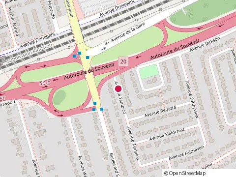 Location of Magnolia Reflexology & Massage at 12 avenue Tampico, Pointe-Claire