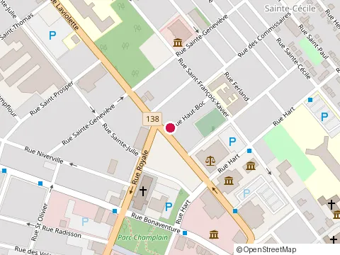 Location of Mailhot Jean at 856 Rue du Haut-Boc, Trois-Rivières