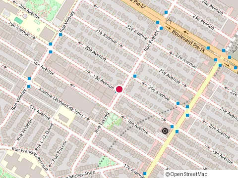 Location of Maillette Rene at 7480 19E Ave, Montréal