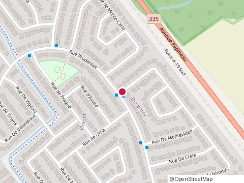 Location of Mailloux Dominique at 2761 Rue Prudentiel, Laval