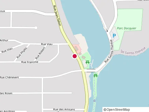 Location of Mailloux Garage at 152 Rue Jean-Talon, Saint-Jean-sur-Richelieu