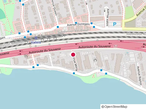 Location of Maison Canadienne de la Sagesse at 24 avenue Milroy, Pointe-Claire