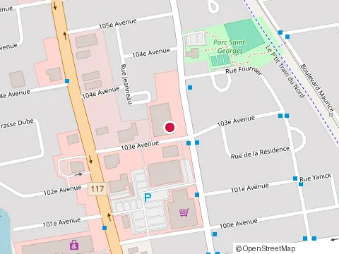 Location of Maison Courtemanche Inc at 2020 Rue Saint-Georges, Saint-Jérôme