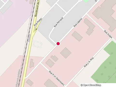 Location of Maison d'Aujour d'Hui Constr at 1572 Rue Lepine, Joliette