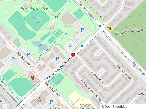 Location of Maison des Associations at 1001 chemin du Plan-Bouchard, Blainville