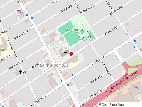 Location of Maison des Jeunes l'Intgrale at 136 50 Rue E, Québec