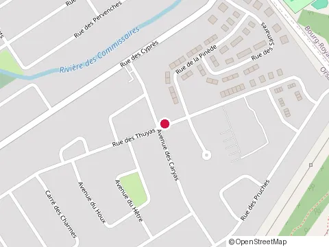 Location of Maison des Jeunes Lintégrale at 3870 Rue des Thuyas, Québec