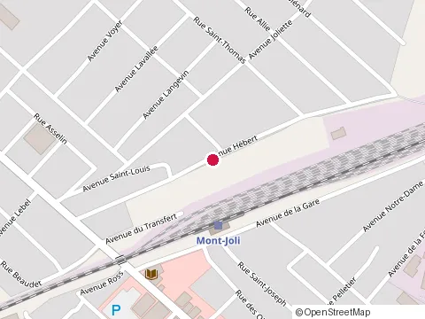 Location of Maison des Tournesols at 141 avenue de la Gare, Mont-Joli