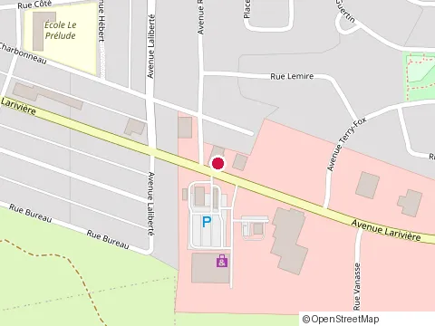 Location of Maison des Viandes at 1041 avenue Larivière, Rouyn-Noranda