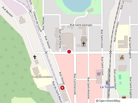 Location of Maison des Vins la at 283 St Joseph, La Tuque