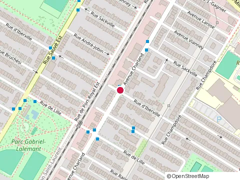 Location of Maison du Ravioli at 2479 Avenue Charland, Montréal