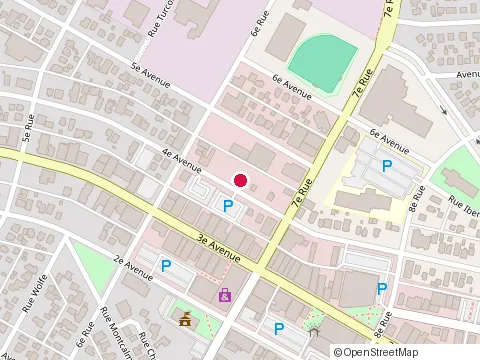 Location of Maison Embio at 888 3E Avenue, Val-d'Or