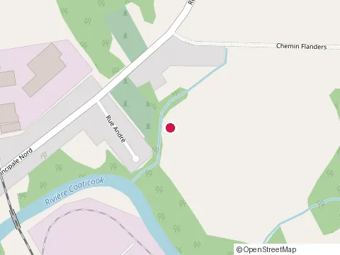 Location of Maison Epoxy at 2140 Rue André, Sherbrooke