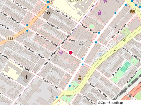 Location of Maison Gu/Goût at 1 Westmount Sq C112, Westmount