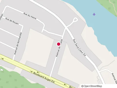 Location of Maison Imagine at 81 avenue de Falaise, Alma