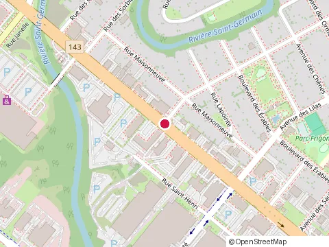 Location of Maison Laprise Drummondville at 3-965 boulevard Saint-Joseph, Drummondville
