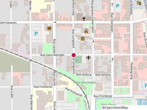 Location of Maison le Point Commun at 177 Rue Longueuil, Saint-Jean-sur-Richelieu
