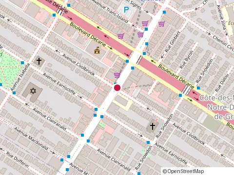 Location of Maison O Thé Queen Mary at 5317 Queen Mary Rd, Montréal