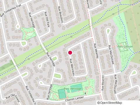 Location of Maisons Bourada, les at 7 Rue Merineau, Kirkland