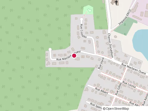 Location of Maisons d'Hebergement Pour, Gatineau