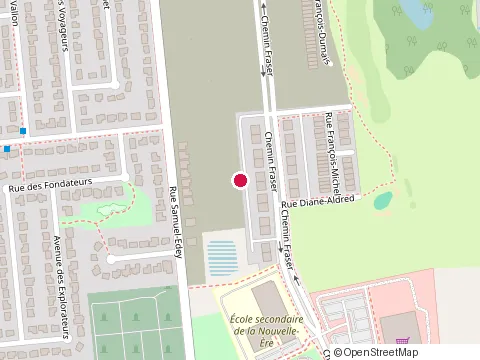 Location of Maisons Paragon Homes at 710-1180 chemin d'Aylmer, Gatineau