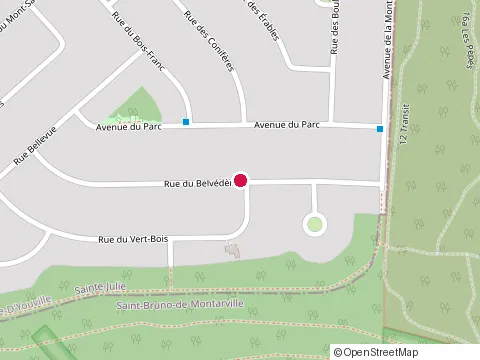 Location of Maisons Pepin Inc at 34 Rue du Vert-Bois, Sainte-Julie
