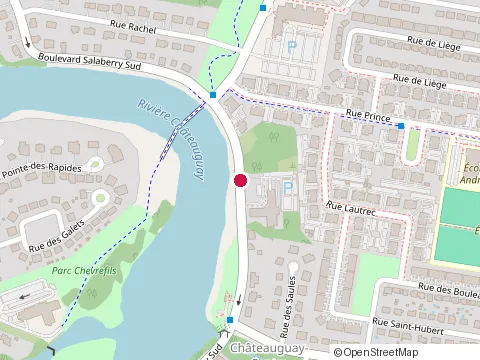 Location of Maisons Traditionnelles des Patriotes at 161 Bd Salaberry S, Châteauguay