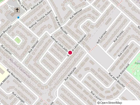 Location of Maitre Amenagiste Inc at 12033 avenue Louis-Jadon, Montréal