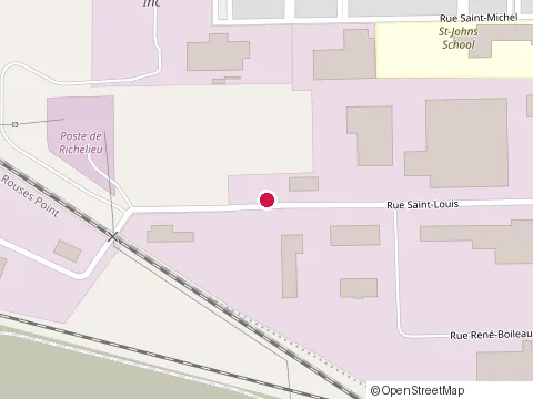 Location of Maitre d Art Inc at 495 Rue Saint-Louis, Saint-Jean-sur-Richelieu