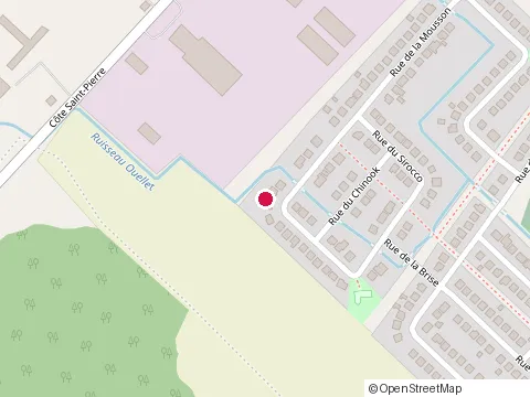 Location of Maître d'Escaliers Intérieurs at 16420 Rue du Sirocco, Mirabel