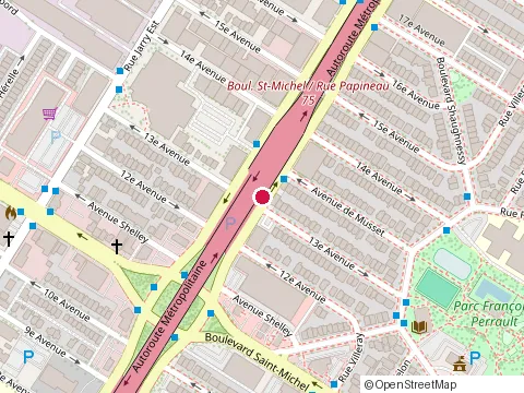 Location of Maitre Pierre Jean Ernest at 3390 boulevard Crémazie E, Montréal