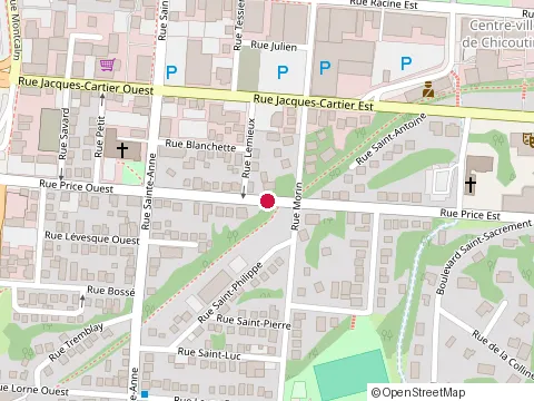 Location of Maitres Encadreurs Enr (les) at 42 Rue Price E, Chicoutimi