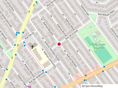 Location of Maitrico Inc at 5073 Rue de la Gare, Montreal-Nord