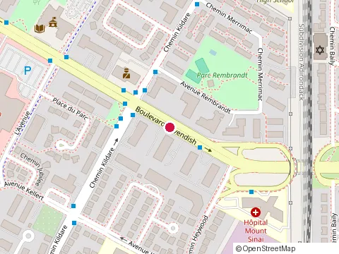 Location of Majinspect at 5740 boulevard Cavendish #1908, Côte Saint-Luc