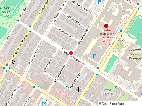 Location of Maksab Designs at 5795 Decelles Ave, Montréal