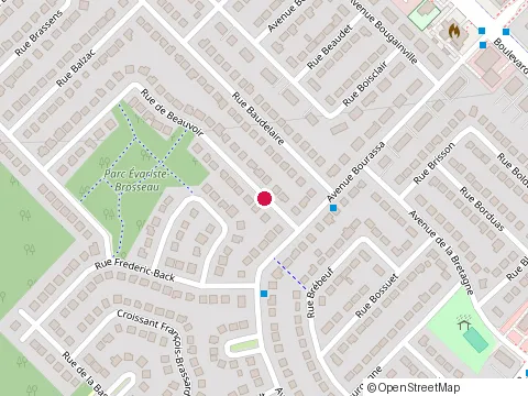 Location of Malbishay Kuvod Vetements les at 3321 Rue de Beauvoir, Boisbriand