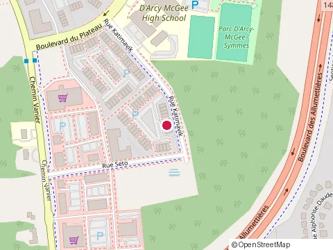 Location of Malewa Bana Kin at 52 Rue Katimavik, Gatineau