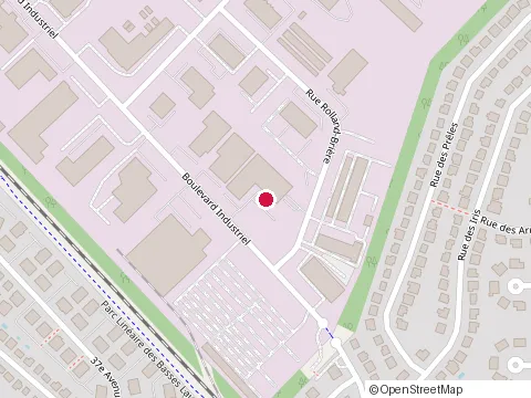 Location of Malo Lacombe Construction at 20 Rue Rolland-Brière, Blainville