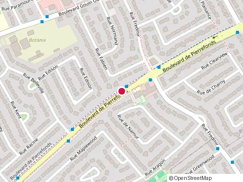 Location of Malwa Food Junction at 13074 Pierrefonds Blvd., Pierrefonds