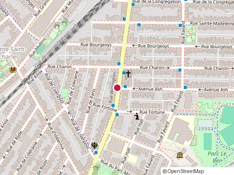 Location of Mama Express at 2026 Rue Wellington, Montréal