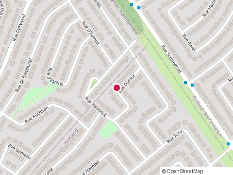 Location of Manchu Wok at 36 Rue du Syrah, Kirkland