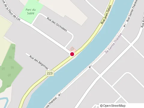 Location of Mandarine et Ciboulette at 398 Rue Jean-Talon, Saint-Jean-sur-Richelieu