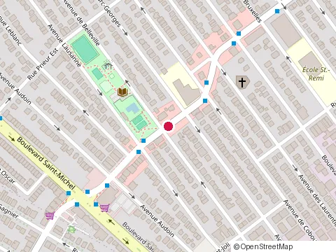 Location of Mango Tropical at 3466 Rue Fleury E, Montréal