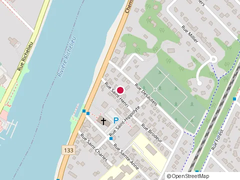 Location of Manik Éco-Loisir Inc. at 15 Rue St Henri, Mont-Saint-Hilaire