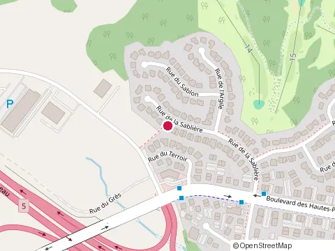 Location of Maonnerie Outaouais at 744B boulevard des Hautes-Plaines, Gatineau
