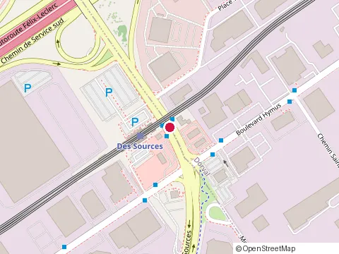 Location of Mapdoor at 2855 boulevard des Sources, Dorval
