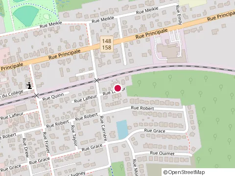 Location of Maq Construction at 691 Rue Lafleur, Lachute